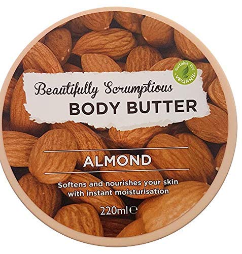 beautifully scrumptious body butter almond 220ml