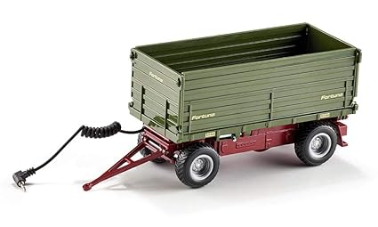 SIKU 6781, Zweiseitenkipper Anhänger, 1:32, Ferngesteuert, Für SIKU CONTROL Fahrzeuge mit Anhängerkupplung, Metall/Kunststoff