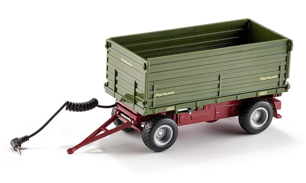 siku 6781, Two-Way Tipping Trailer, 1:32, Remote controlled, For SIKU Control vehicles with trailer hitch, Metal,Plastic, Green