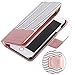 BENTOBEN iPhone 6S Plus Case, iPhone 6 Plus 5.5 Inch Case, Faux Leather Folio Flip Credit Card Holder Wristlet Protective Wallet Case for iPhone 6 Plus / 6S Plus (5.5