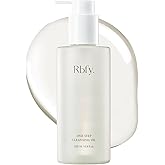 Rbfy. One Step Cleansing Oil - Korean Facial Cleanser for One-Step Makeup, Sebum & Blackhead Removal with Grape Seed Oil | Lightweight, Non-Greasy. Korean Skincare (6.9 fl oz)