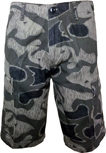 Ranger Return Men's Camo Military BDU Shorts WW2 German Camo (Medium)