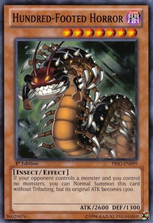 Yu-Gi-Oh! - Hundred-Footed Horror (PRIO-EN099) - Primal Origin - 1st Edition - Common