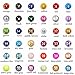 Eudora Harmony Bola 18mm New 36 Colors Inner Ball Musical Chime Angel Caller Bell