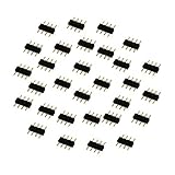 Xtf2015 30pcs 4 Pin Connectors Male for Led Strip Lights RGB 5050 3528 Insert Easy Use
