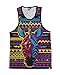 INTO THE AM Neon Zebra Premium All Over Print Tank Top