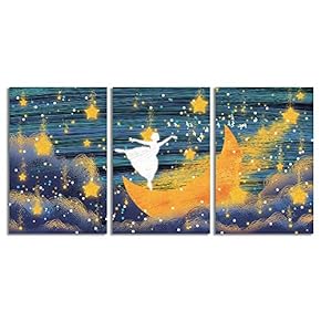 Abstract Beautiful Sky Fantasy Painting Artwork for Home...