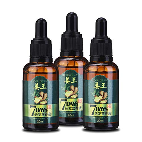 CHARMINER Ginger Germinal Oil, Hair Growth Serum, Ginger Essential Oil