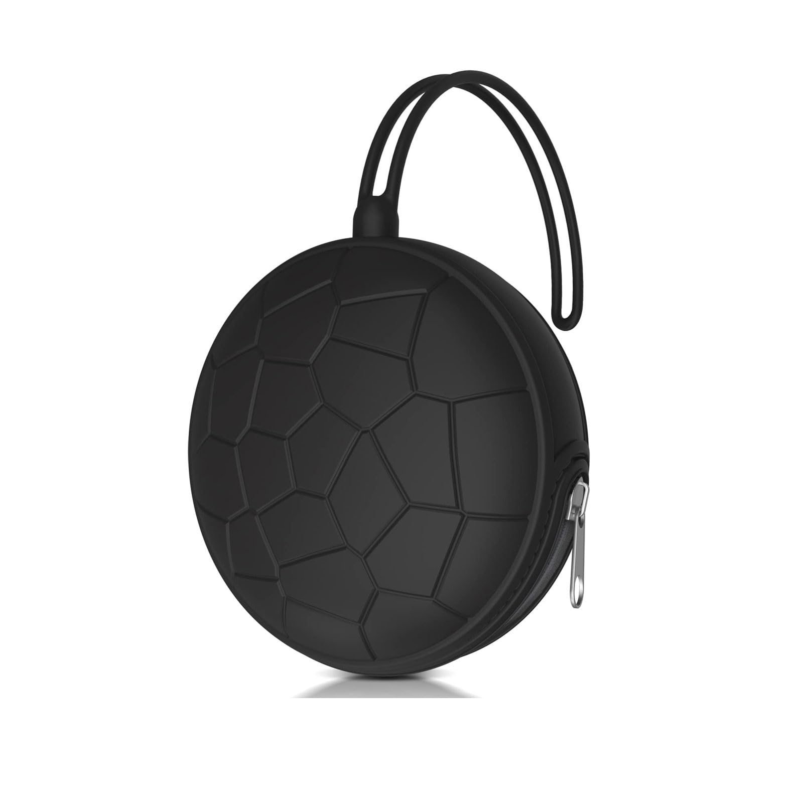 Smlpuame Dummy Holder Case Set,BPA Free Silicone Pacifier Holder Pod,Dummy Storage Box,Portable Soother Pods for Baby Nappy Changing Bag Stroller,Travel,Home,Easy to Clean(Black)