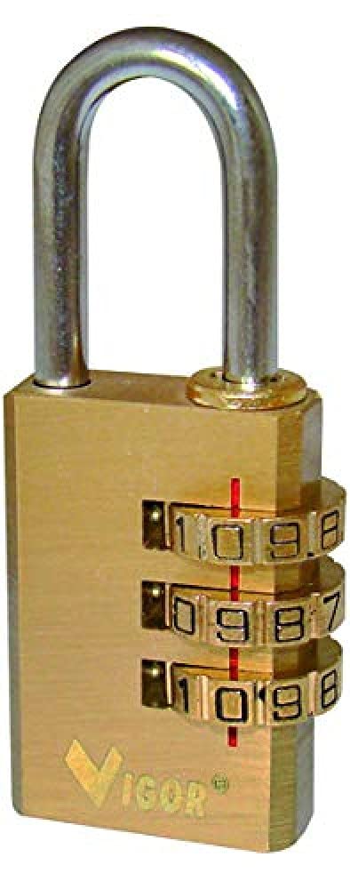 Vigor Combination Padlock 30 mm