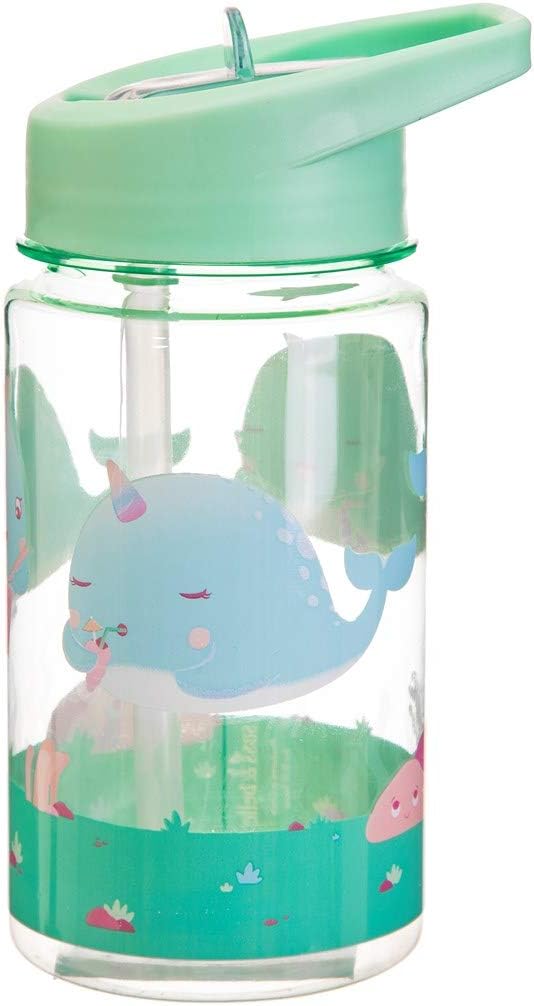 Sass & Belle Drink Up Alma Narwhal Water Bottle - Image 3