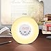 Wake Up Light Alarm Clock, Blingco Sunrise Simulator Alarm Clock with Night Light, Nature Sounds, 7 Colors Atmosphere Lamp, FM Radio, USB Charger, Touch Control for Heavy Sleepers