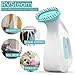 Villini Garment Steamer - Handheld Fabric Steamer - Wrinkle Remover for Clothes with Fast Heat-up Function - Lightweight Mini Steamer for Home and Travel (White/Blue)