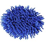 Meirun Car 360 Degree Spin Wet Mop Head,Microfiber Auto Cleaning Replacement Mop Head (Blue head only)
