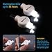 Paper Lantern Lights, YUNLIGHTS 12 Pack Battery Operated Mini LED Lights for Paper Lantern, Waterproof LED Lantern Lights for Wedding, Easter Eggs Festival, Floral,Balloons,Party Decoration(White)