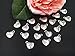ALIMITOPIA 30pcs Sister Charm,Heart Shape Double-faced Sisterhood Pendant for DIY Bracelet Necklace Jewelry Making Findings(Antique Silver)