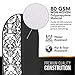 Your Bags Women’s Dress and Gown Garment Bag -72”x24” and 10” Tapered Gusset Prom Bags (Black and White Demask)