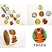 Colored Animal,Tropical Fish,Solar System,Star Stickers,Children Kids Stickers Roll for Kids Party Favor,Girl Boy Birthday Gift,Teachers, Game Prizes,Novelty Toys(4 Roll of 400 Stickers)