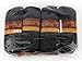 Wonderful 4 Pack (Skeins) Worsted Weight Yarn Wool 50% Acrylic 50% Each Skein 3 oz (85g) 119 Yards (109m) (Dark Gray)