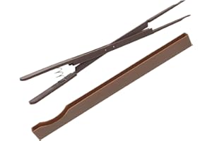 Crovakeu 1-Pack Piano Mute Clamp with Carrying Case, Professional Compact Rubber Mute Tool for Piano Tuners, Muting Felt for 