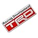 Car Styling 3D Racing Development TRD Sticker Emblem Decal for Toyota Car Tail Fender Exterior Body Decoration