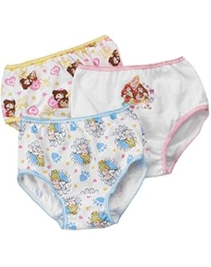 Toddler Girls' 3 Pack Palace Pets Underwear Panties