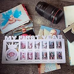 Newborn Baby Picture Frame My First Year Frame Baby