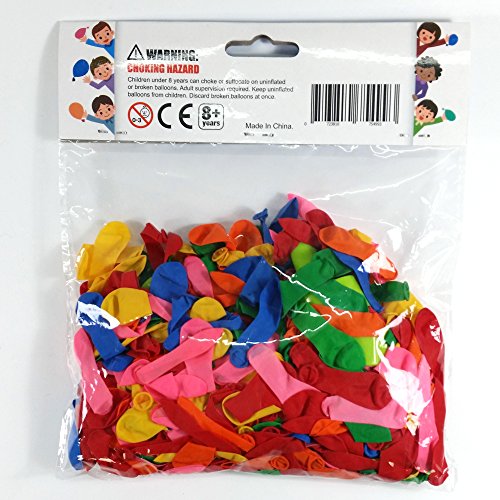 Water Balloons Kit 500 pcs Multi Vibrant Color. Biodegrable. FREE