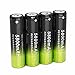 FTXJ 4PC Rechargeable 5800mAh Li-ion 18650 3.7V Battery for Flashlight lamp Torch