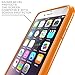 i-Blason Halo Series Case Designed for iPhone 6s Plus, [Scratch Resistant] Clear Fit iPhone 6 Plus Case 5.5 Inch Hybrid Bumper Cover (Clear/Orange)