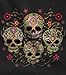 TeeStars Women's - Sugar Skulls Hoodie