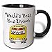 3dRose Coffee Mug, Size - 11oz - Worlds Best Bus Driver. Funny Quotes - funny coffee cup gift