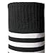 Knee High Triple Sport Socks, Fancy Fan Unisex Athletic Football Soccer Team Socks 2-12 Pairs
