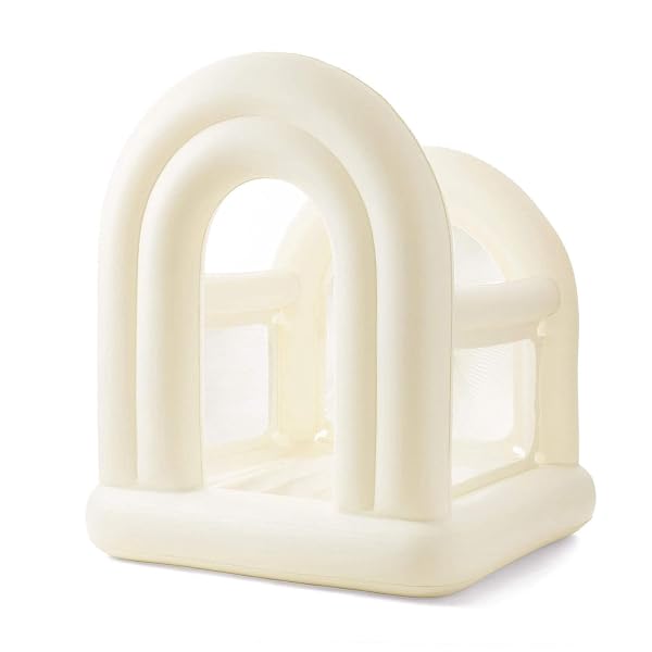 MEMBER’S MARK CREAM INDOOR DOUBLE ARCH BOUNCE HOUSE
