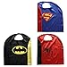 Lazu Superhero Dress Up Costumes 6 Satin Capes with Felt Masks for both Girls and Boys
