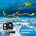 PROGRACE Action Camera Underwater Waterproof Video Sports Camera Camcorder 4K 30fps 1080P 60fps WiFi Full HD Digital Camera for YouTube with Remote Control and Accessories Kit 12MP 170° Wide Angle