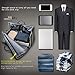 BUG Garment Bag for Travel,Suit Bags for Men Travel,Convertible Garment Bag - 2 in 1 Hanging Suit Travel Bags for Men,Dark Gray - 2019 UPGRADE