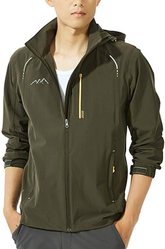 Susier Men's sun protection jacket, ultrathin breathable outdoor