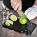 San Jamar Saf-T-Grip Plastic Cutting Board with Safety Hook, 6