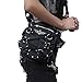 steel master Gothic Waist Bag Packs Steampunk Thigh Hip Holster Waist Packs Retro Leather Travel Bags