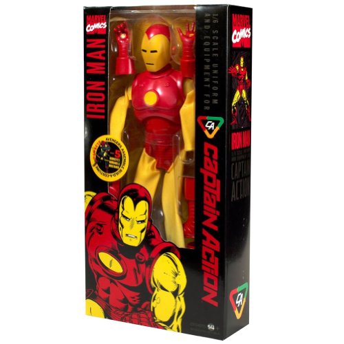 Round 2 Captain Action: Iron Man Costume Set - Image 2