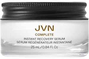JVN Complete Instant Recovery Serum, Leave-In Anti Frizz Hair Serum, Repairs Hair and Protects Against Heat Damage, Smoothing Serum for All Hair Types, Travel Size, 0.84 Fluid Ounces