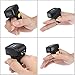 Eyoyo Portable Wearable Ring Barcode Scanner 1D Reader Mini Wireless Finger Barcode Scanner Compatible for iOS/Android 4.0+/Windows/Mac OS