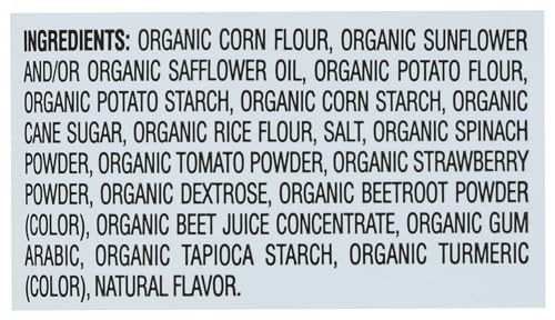 EARTHS BEST ORGANIC STRAWBERRY SWEET & VEGGIE STRAWS, 2.75 OZ