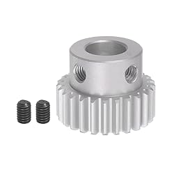 HARFINGTON Step Spur Gear 10mm Bore Gear 25T Mod 1
