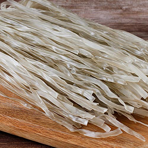SUNGIVEN Sweet Potato Glass Noodles Fettuccine, Korean Vermicelli Pasta