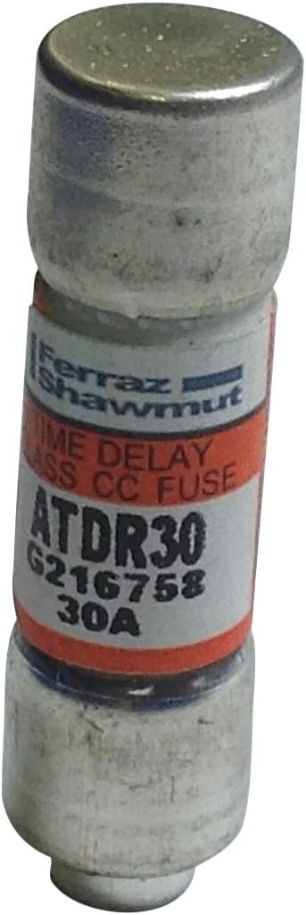 G216758J | ATDR30 | G216758 | MERSEN (FERRAZ) ATDR SERIES FUSE, ONLY UL, NO LONGER CE APPROVED, CLASS CC, 30A, 600VAC