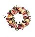 Large Blooming Flower wreath handmade home wall decor vintage model