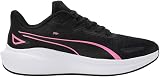 PUMA Skyrocket Lite Road Running Shoes Unisex 4 UK Black Fast Pink White view 5