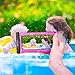 Floating Waterproof Case Dry Bag with Armband & Audio Jack for iPhone 6, 6 plus, 6s, 6s plus, 5s, Samsung Galaxy s6; Eco-Friendly TPU construction Pouch & IPX8 Certified to 100 Feet by 3iART (Pink)